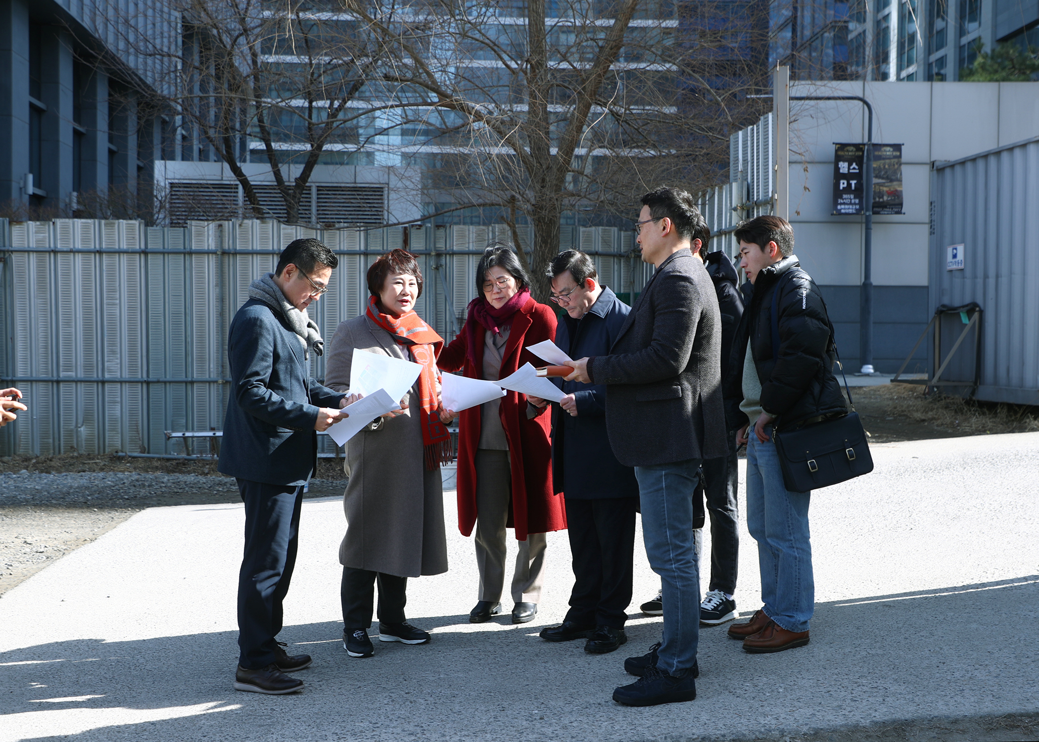 송파구청 이전부지 현장방문 - 5