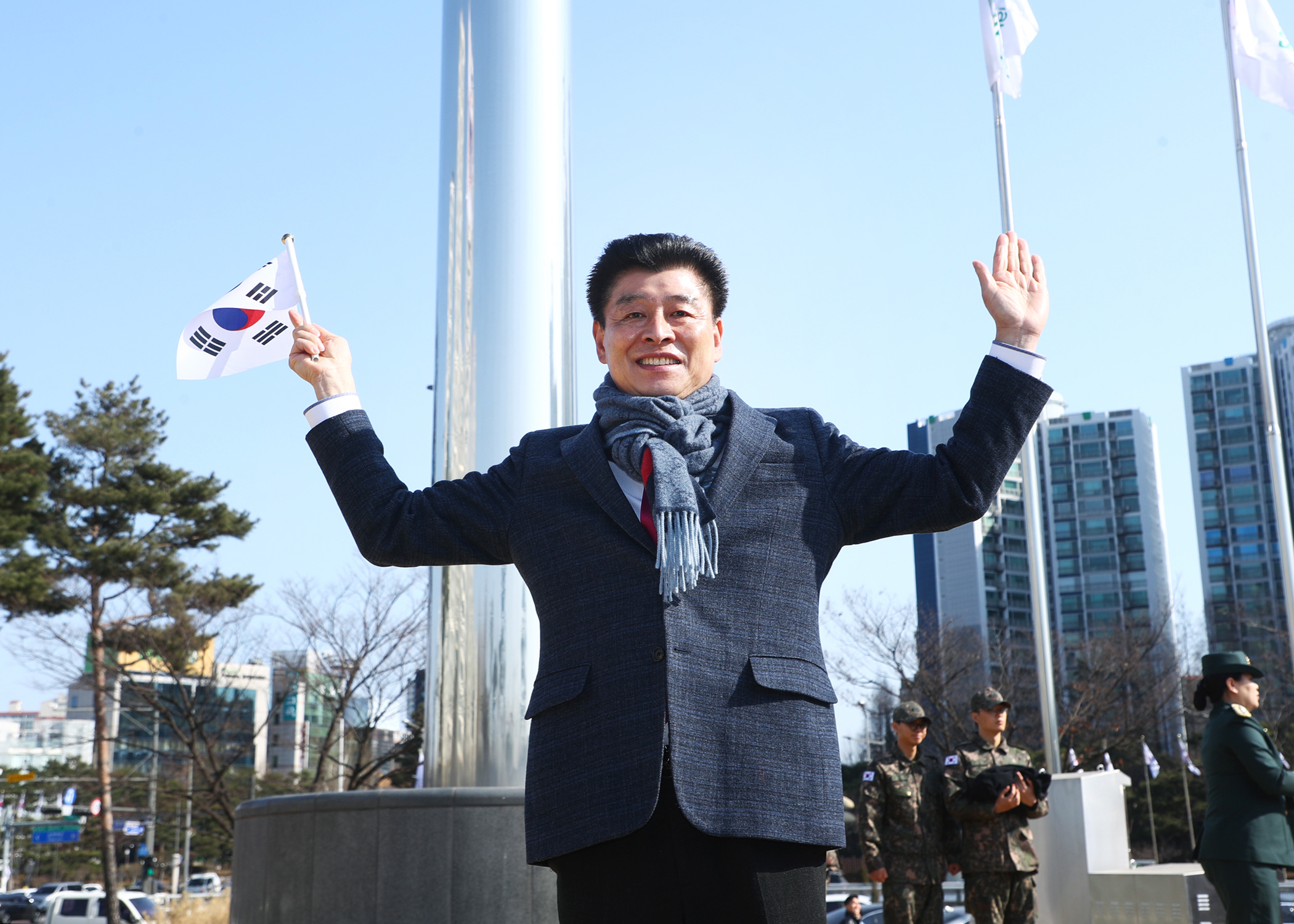 제107주년 3.1절 초대형 태극기 게양식 - 42