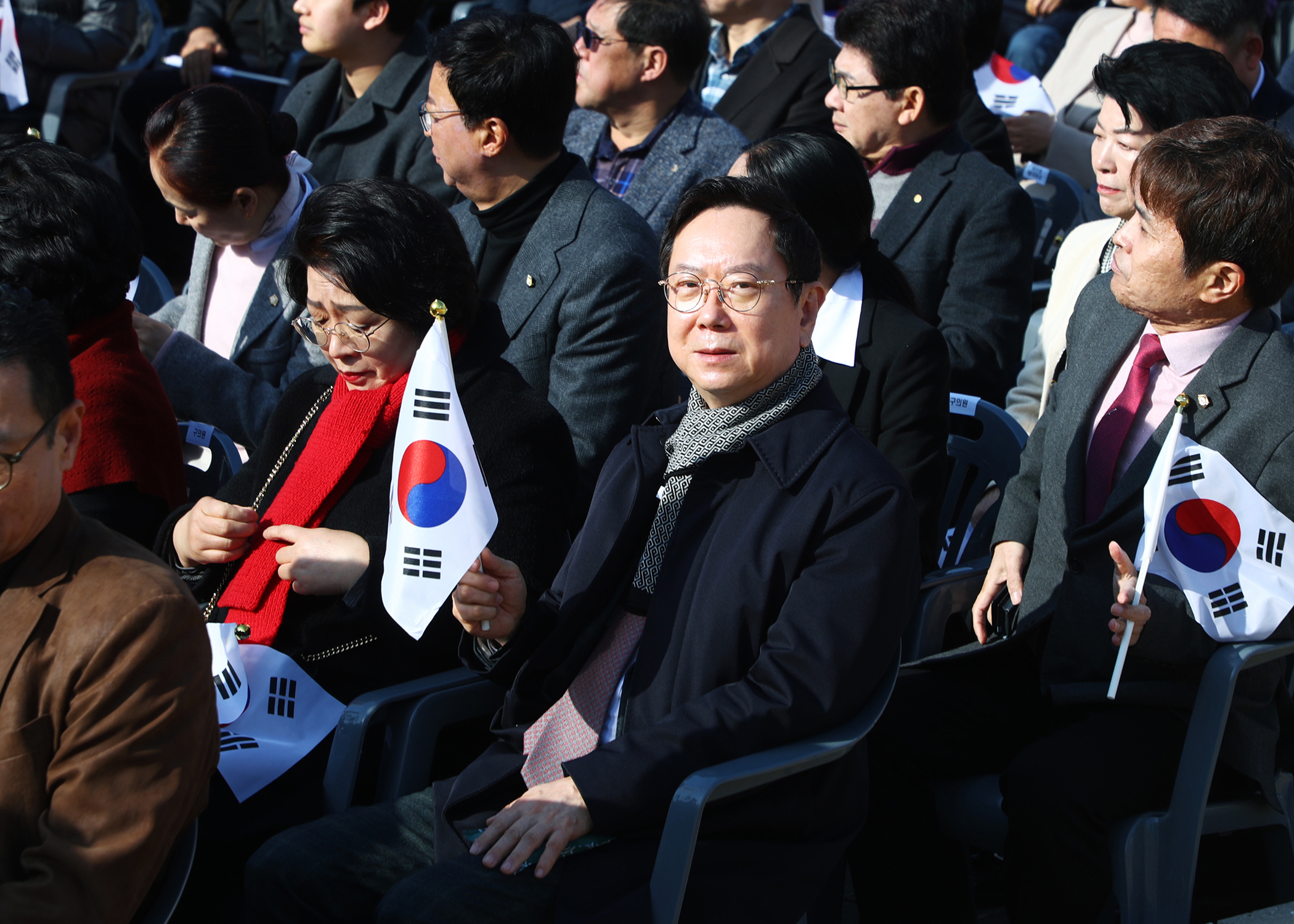 제107주년 3.1절 초대형 태극기 게양식 - 1