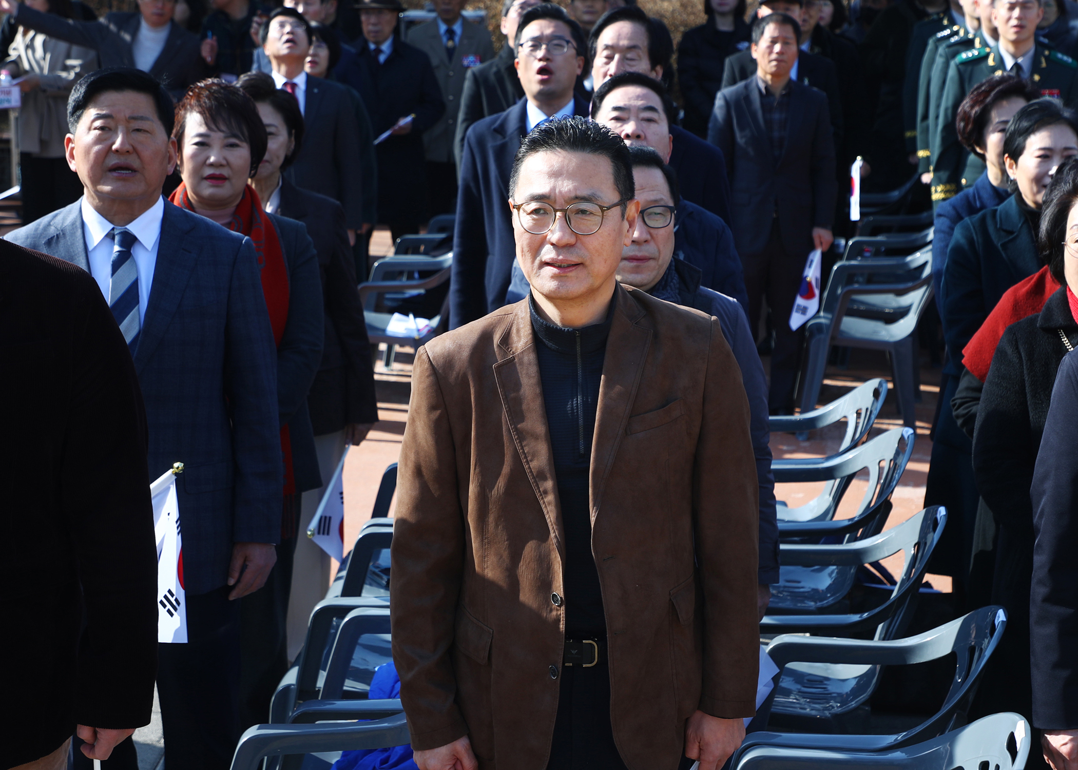 제107주년 3.1절 초대형 태극기 게양식 - 1