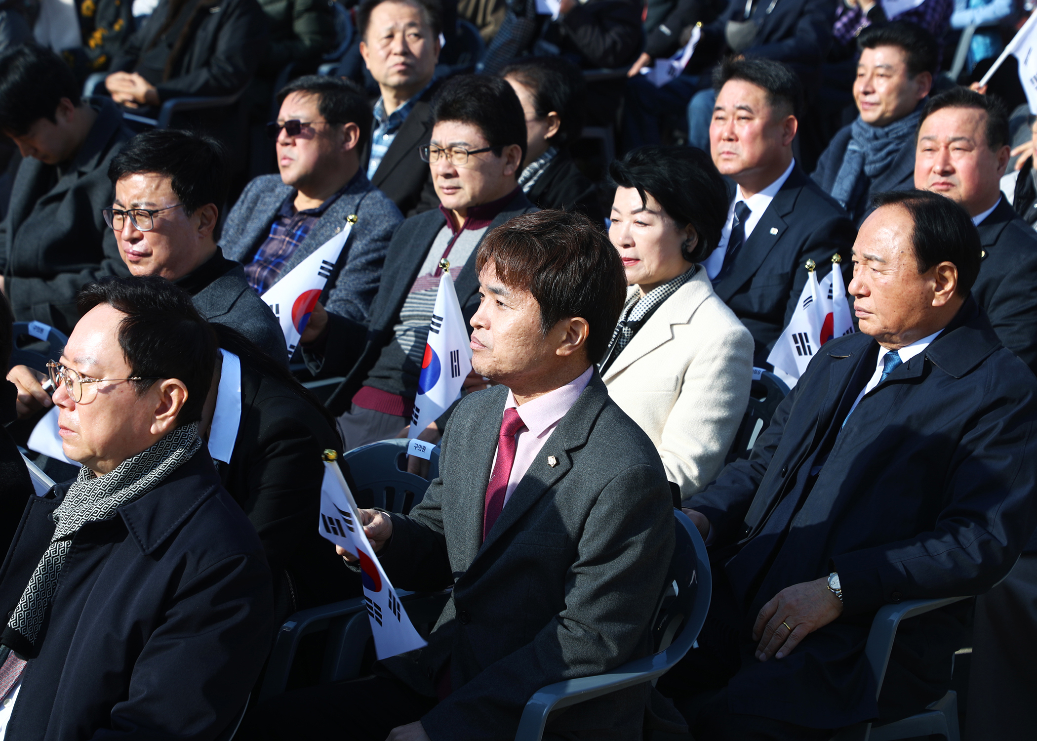 제107주년 3.1절 초대형 태극기 게양식 - 1