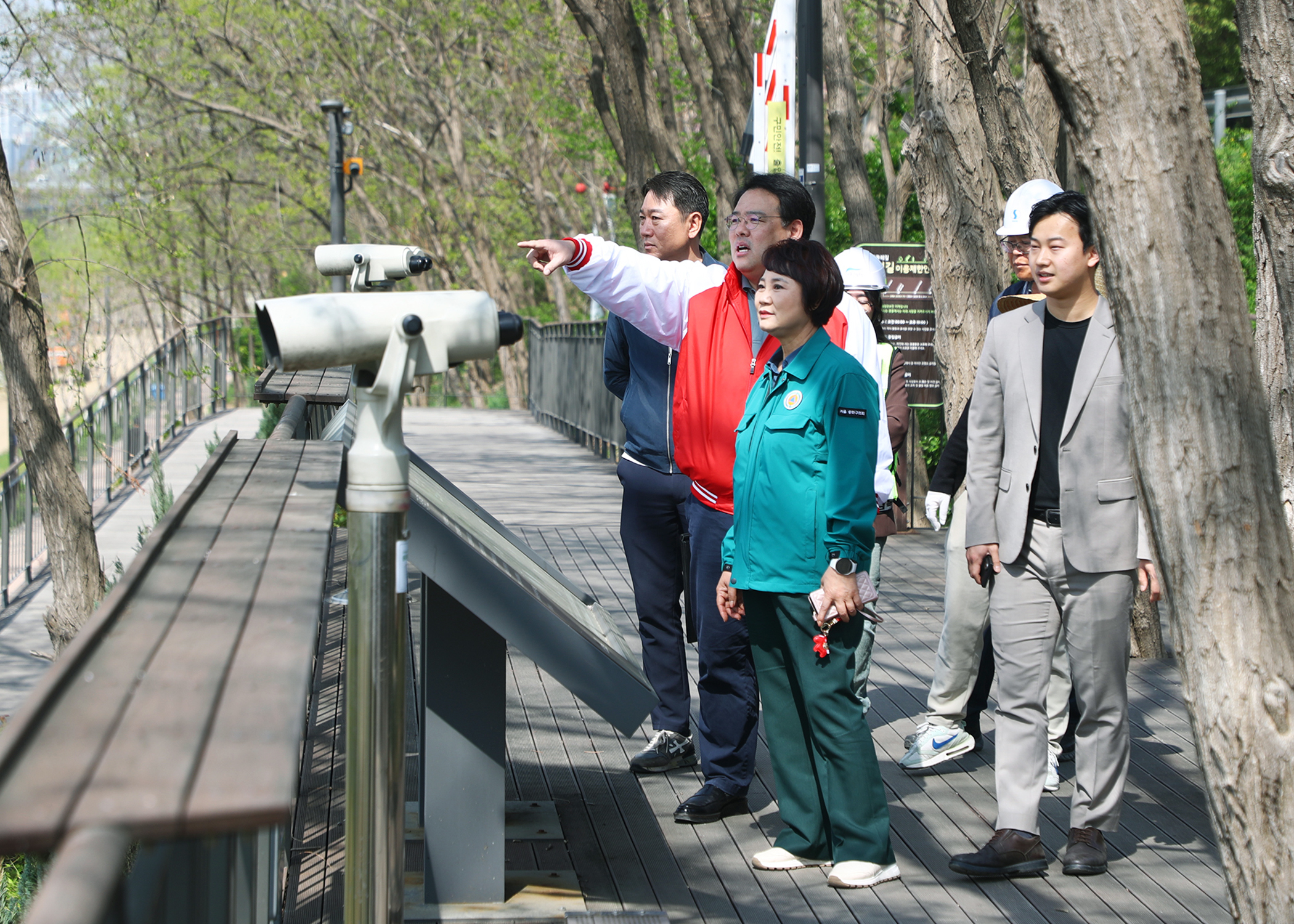 탄천 둘레길 현장방문 - 1