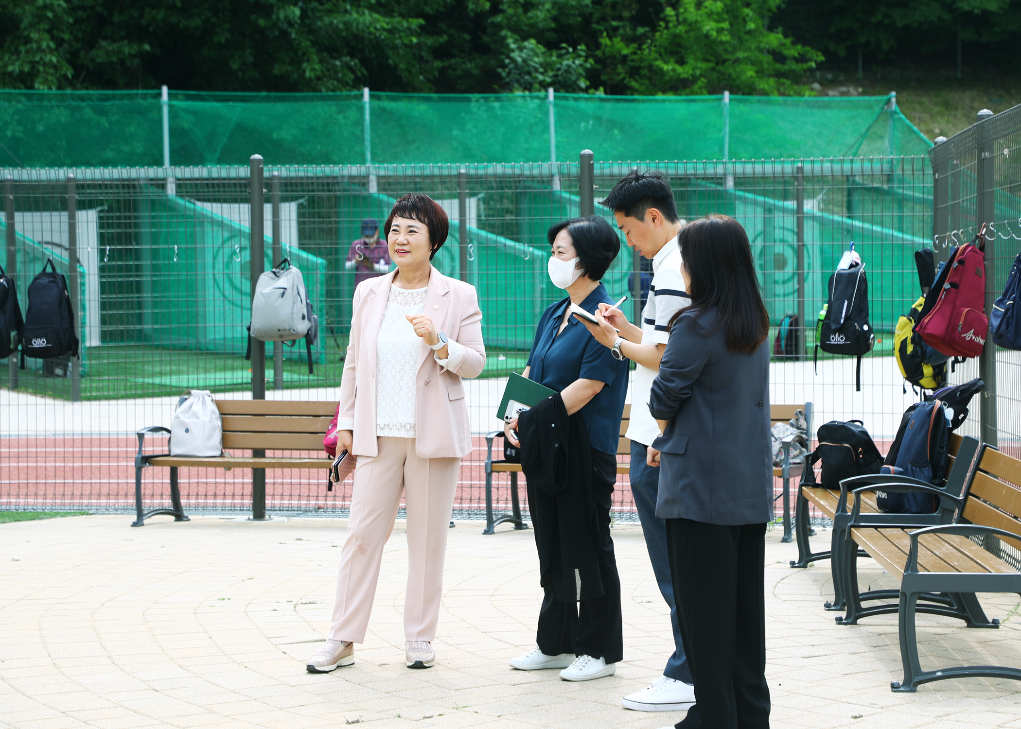 잠실 유수지 파크골프장 오디 열매 관련 민원 현장방문 - 9