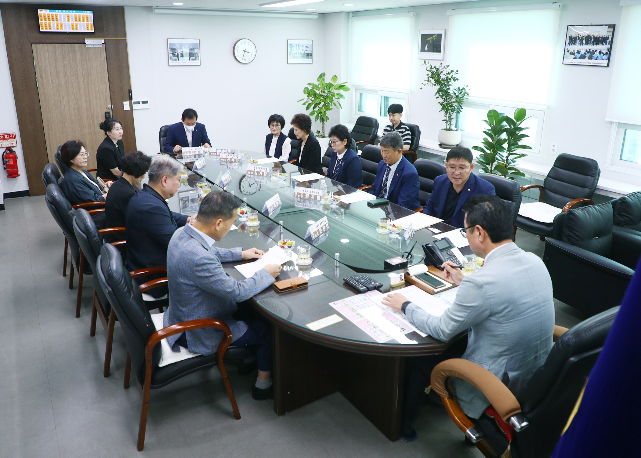 재향군인회 회장 및 임직원 면담 - 3