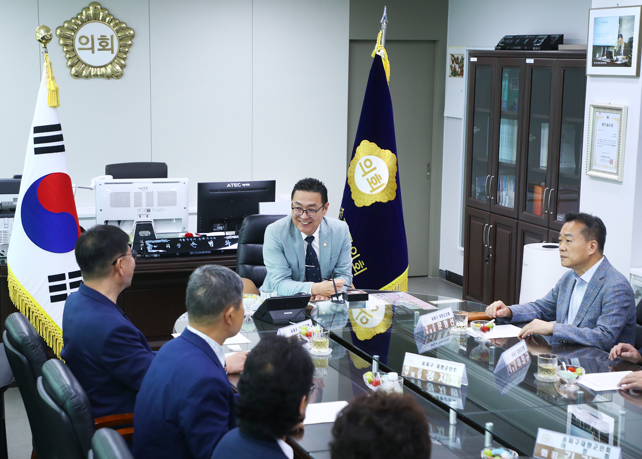 재향군인회 회장 및 임직원 면담 - 6