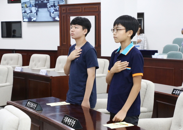 송파초등학교 모의회의 - 8