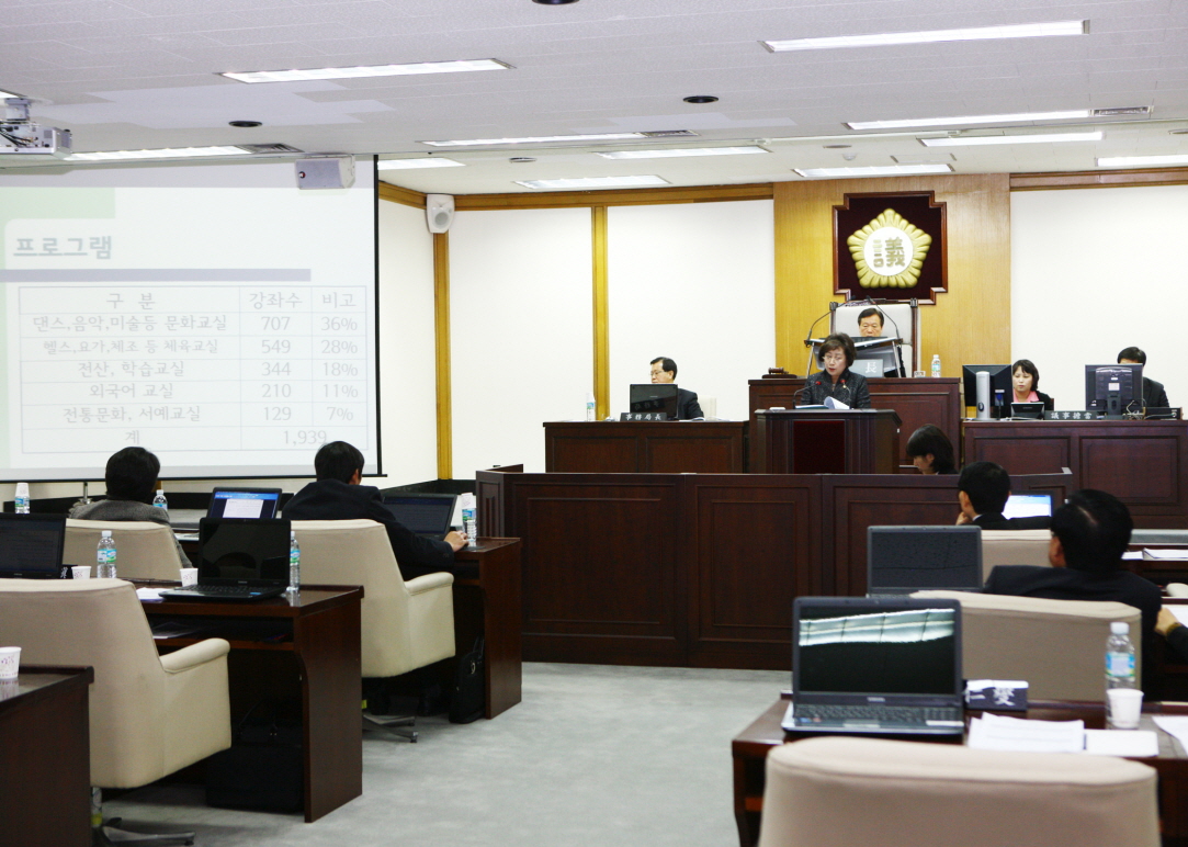 제186회 임시회 구정질문  - 2