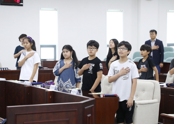 송파초등학교 모의회의 - 2
