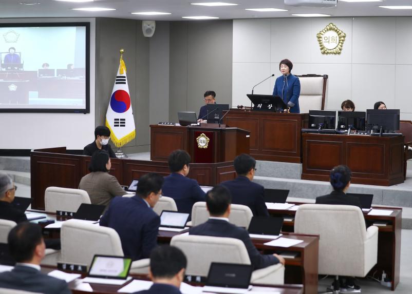 제318회 정례회 개회