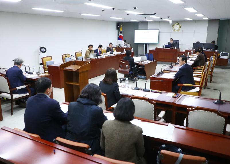 제318회 정례회 행정교육위원회