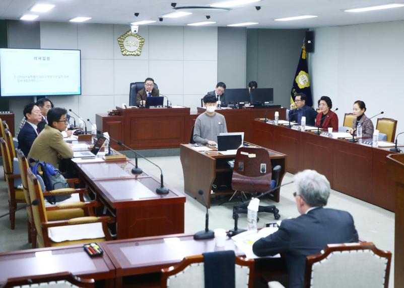 제318회 정례회 행정교육위원회