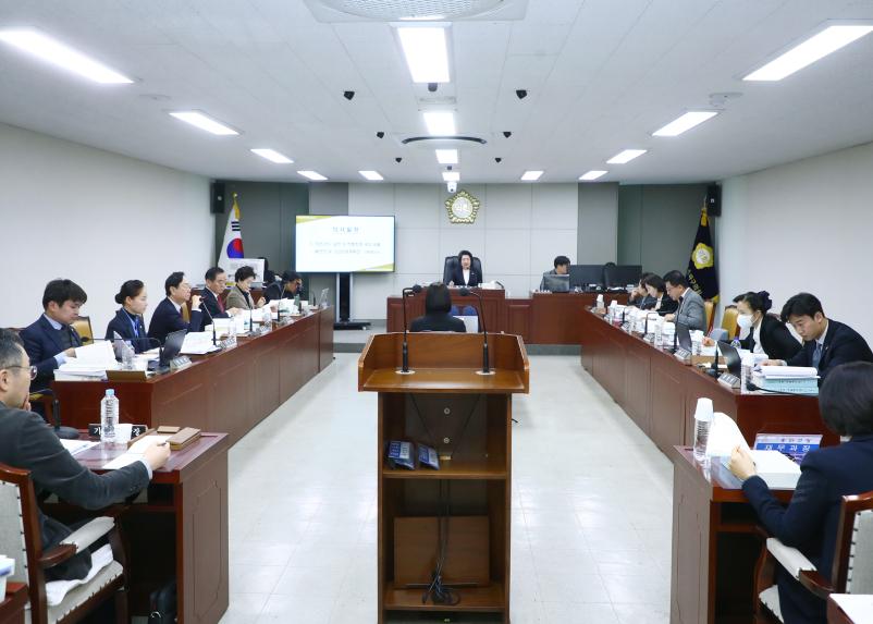 제318회 정례회 예산결산특별위원회