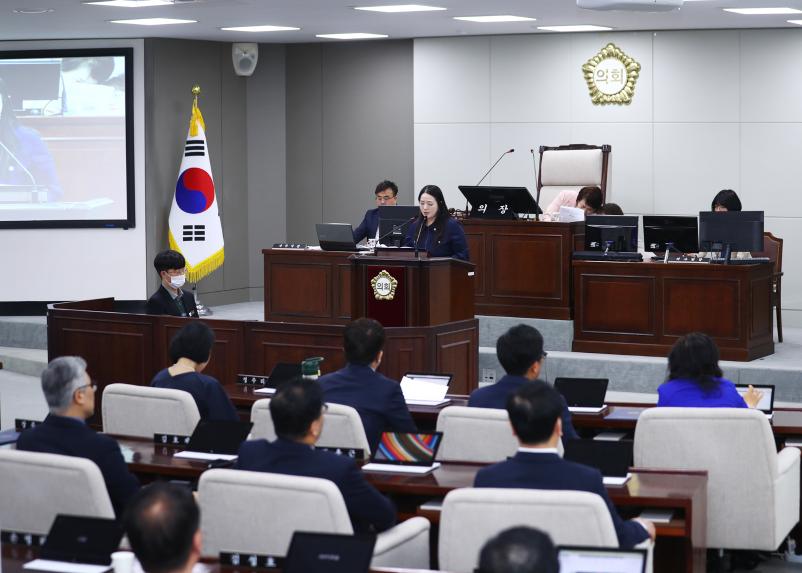 제321회 임시회 폐회