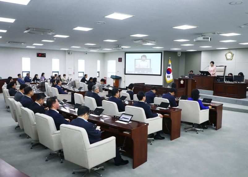 제321회 임시회 폐회