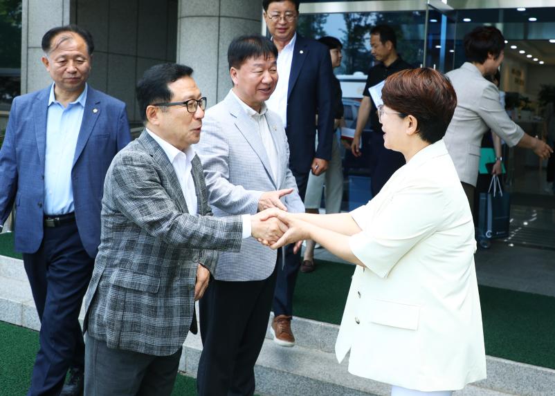 송파구의회, 달성군의회와 교류 간담회