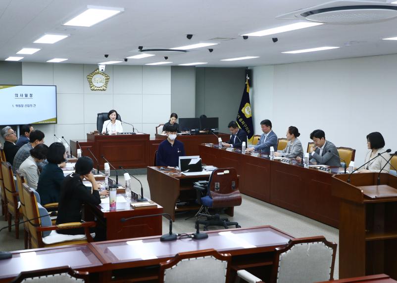 제322회 임시회 예산결산특별위원회