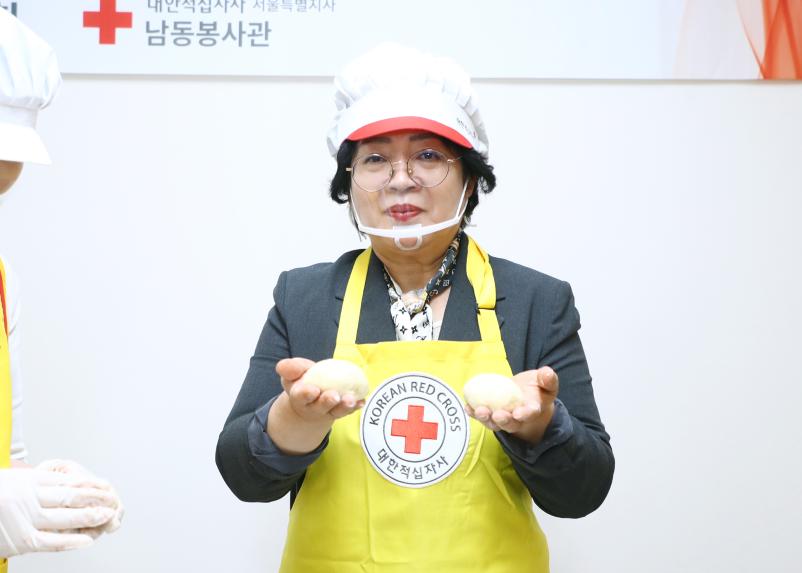 대한적십자사 창립120주년 기념 셀럽 일일피티시에 봉사 참석