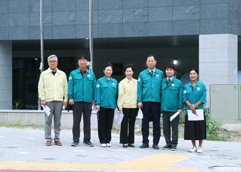 장지동 신청사 현장방문