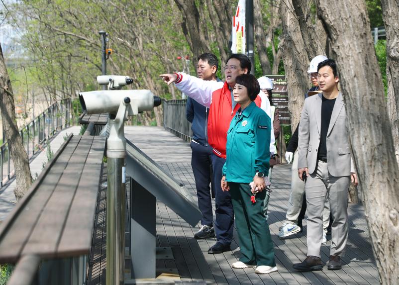 탄천 둘레길 현장방문