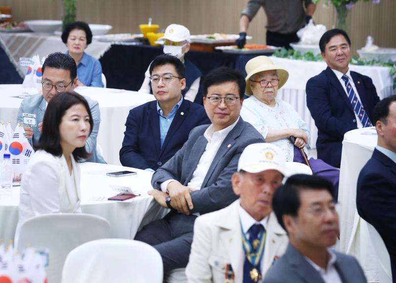 제76주년 6.25전쟁 기념식 및 호국영웅 감사 위로연