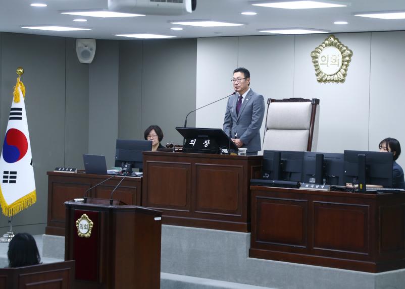 제334회 임시회 개회
