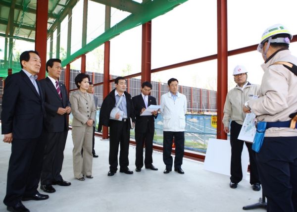 도시건설위원회 현장방문 (롯데슈퍼타워)